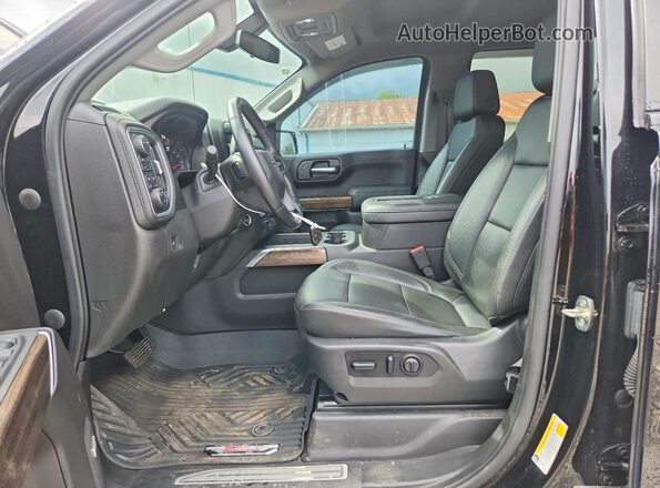 3GCPYFED3LG133938 2020 CHEVROLET SILVERADO Черный Вид салона спереди