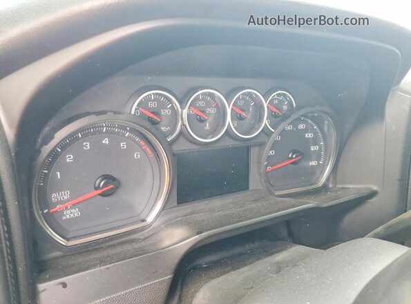 3GCPYFED4MG119466 2021 CHEVROLET SILVERADO White Widok zestawu wskaźników