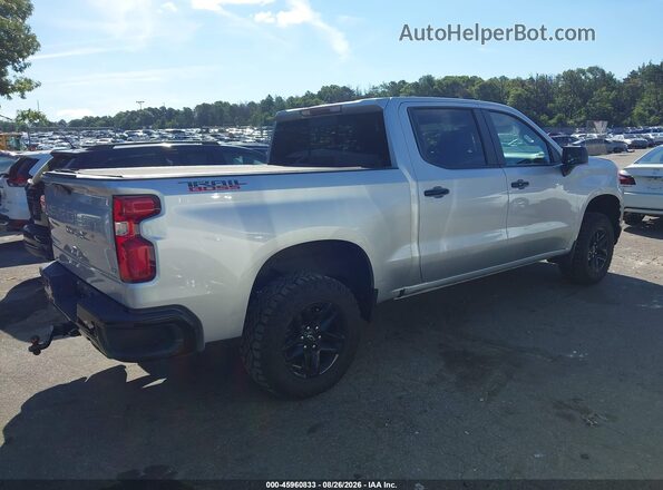 3GCPYFED4MG300910 2021 CHEVROLET SILVERADO Silver Задня права чверть