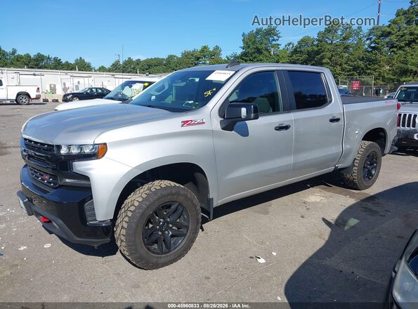 3GCPYFED4MG300910 2021 CHEVROLET SILVERADO Silver Передня ліва чверть