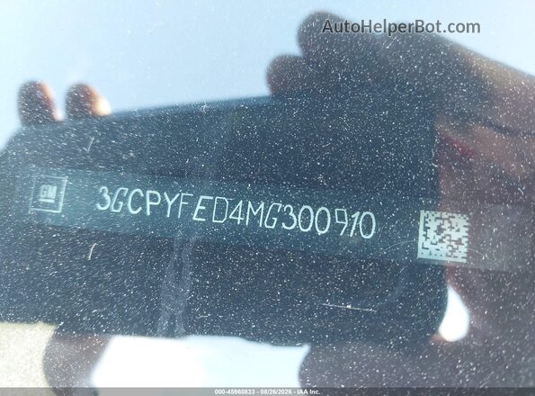 3GCPYFED4MG300910 2021 CHEVROLET SILVERADO Silver Вид щитка приладів