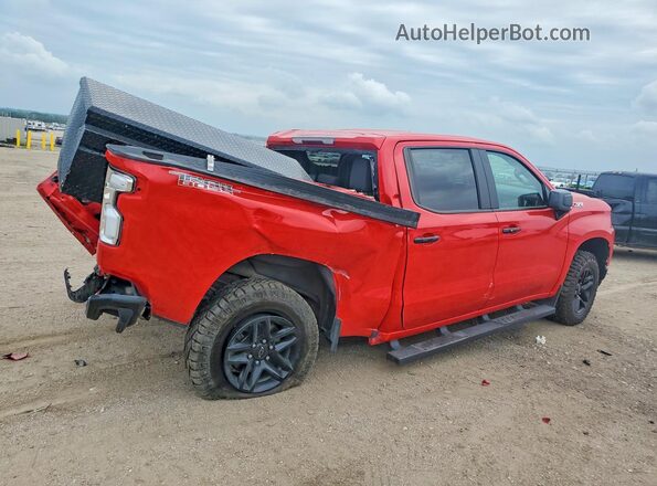 3GCPYFED6LG402501 2020 CHEVROLET SILVERADO Red Задня права чверть