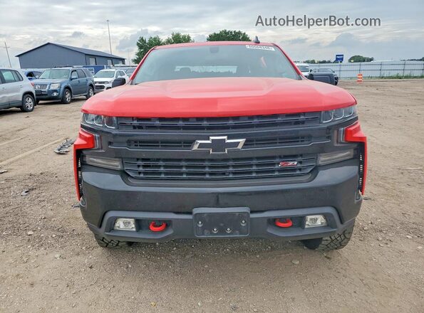 3GCPYFED6LG402501 2020 CHEVROLET SILVERADO Red Вид спереду