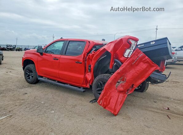 3GCPYFED6LG402501 2020 CHEVROLET SILVERADO Red Задня ліва чверть