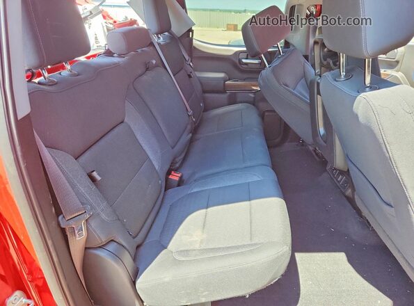 3GCPYFED6LG402501 2020 CHEVROLET SILVERADO Red Вид задніх сидінь