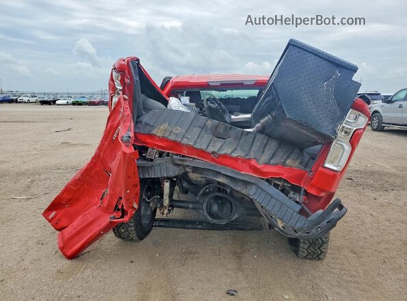 3GCPYFED6LG402501 2020 CHEVROLET SILVERADO Red Вид ззаду