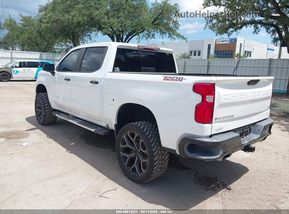 3GCPYFED8KG199934 2019 CHEVROLET SILVERADO White Trasero izquierdo