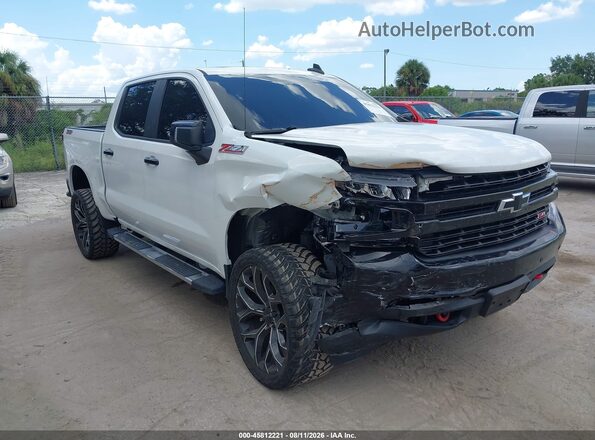3GCPYFED8KG199934 2019 CHEVROLET SILVERADO White Vista frontal