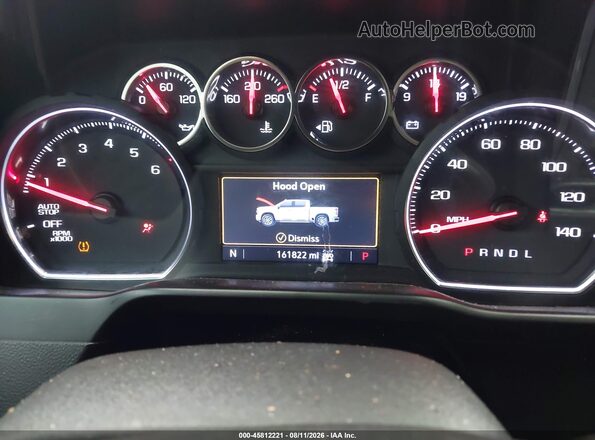 3GCPYFED8KG199934 2019 CHEVROLET SILVERADO White Vista de los asientos traseros