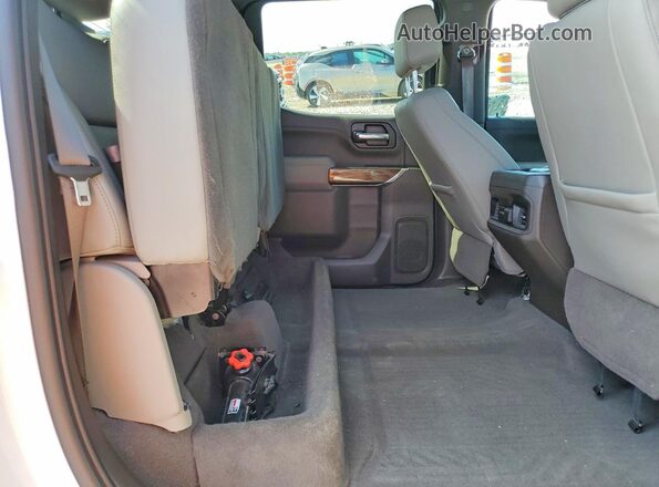 3GCPYFED8LG111580 2020 CHEVROLET SILVERADO White Вид задніх сидінь