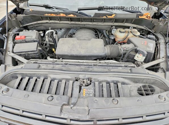 3GCPYFED8MG421973 2021 CHEVROLET SILVERADO Blue უკანა სალონის ხედი