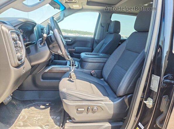 3GCPYFED9KG183905 2019 CHEVROLET SILVERADO Black Vista del salpicadero