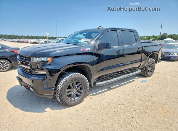 3GCPYFED9KG183905 2019 CHEVROLET SILVERADO Black Trasero izquierdo