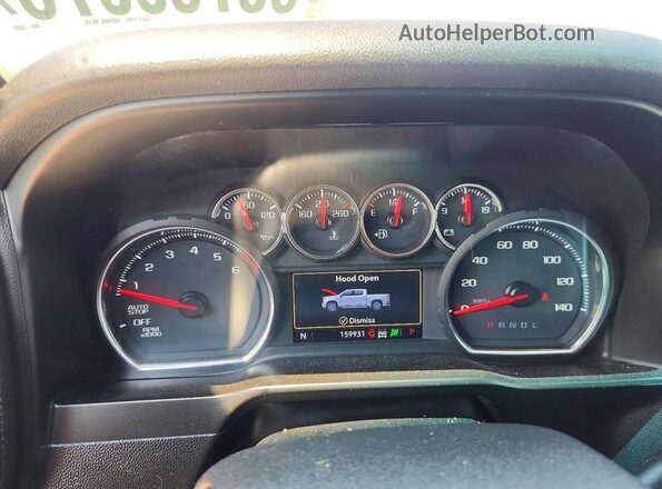 3GCPYFED9KG183905 2019 CHEVROLET SILVERADO Black Vista de los asientos traseros