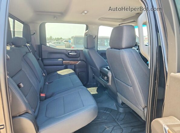 3GCPYFED9KG183905 2019 CHEVROLET SILVERADO Black Vista interior trasera