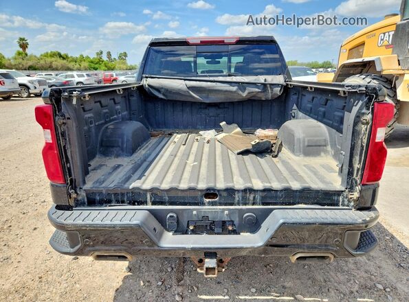 3GCPYFEDXKG204518 2019 CHEVROLET SILVERADO Black Вид ззаду