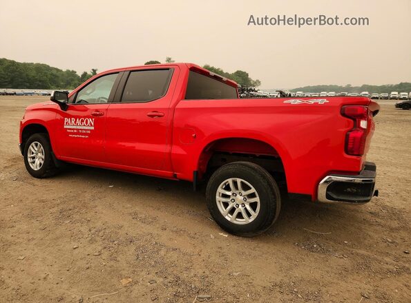 3GCPYJEK5MG339104 2021 CHEVROLET SILVERADO Red უკანა მარცხენა