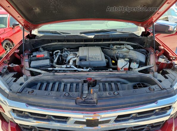 3GCUACE83RG273344 2024 CHEVROLET SILVERADO Red უკანა სალონის ხედი