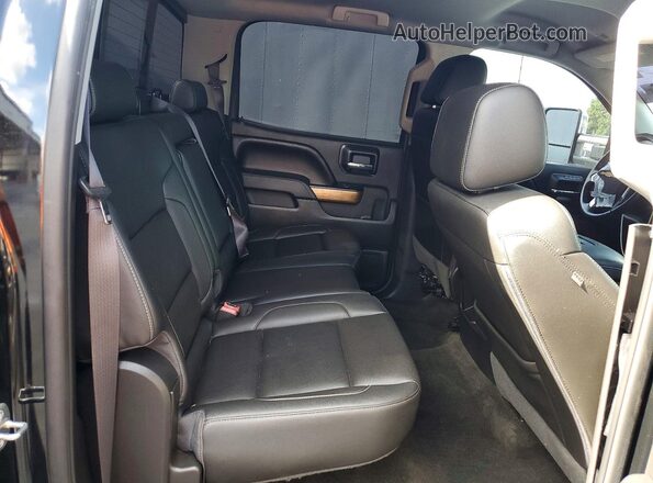 3GCUCSEC9GG102216 2016 CHEVROLET SILVERADO Black Widok tylnych siedzeń