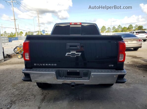 3GCUCSEC9GG102216 2016 CHEVROLET SILVERADO Black Widok z tyłu