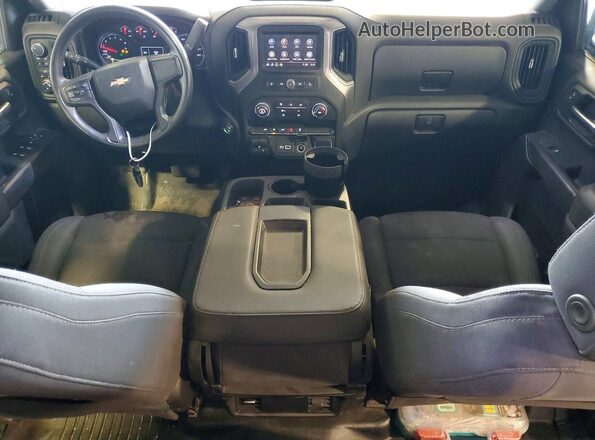 3GCUDAED0PG203001 2023 CHEVROLET SILVERADO Gray Widok deski rozdzielczej