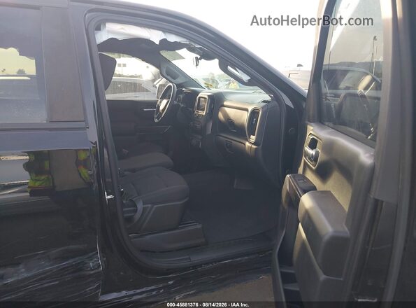 3GCUDCED4RG338142 2024 CHEVROLET SILVERADO Black წინა სალონის ხედი