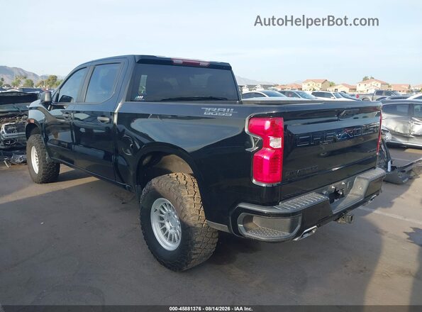 3GCUDCED4RG338142 2024 CHEVROLET SILVERADO Black უკანა მარცხენა