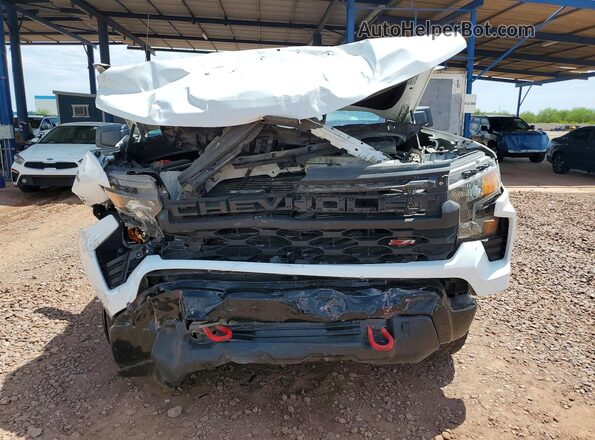 3GCUDCET3NG578557 2022 CHEVROLET SILVERADO White Դիմացի տեսք