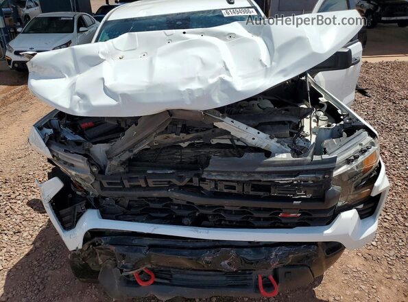3GCUDCET3NG578557 2022 CHEVROLET SILVERADO White Սալոնի հետևի տեսք