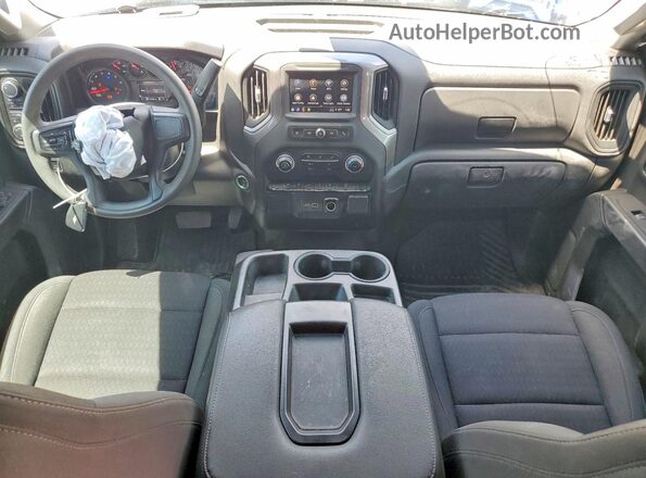 3GCUDCET3NG578557 2022 CHEVROLET SILVERADO White Առջևի վահանակի տեսք