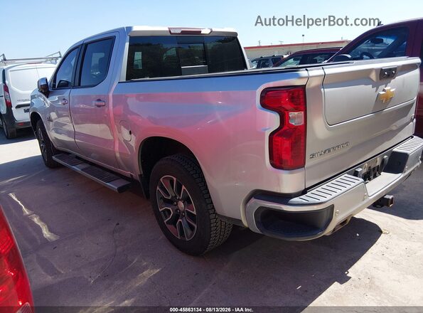 3GCUDDED2NG579326 2022 CHEVROLET SILVERADO Silver Հետևի ձախ
