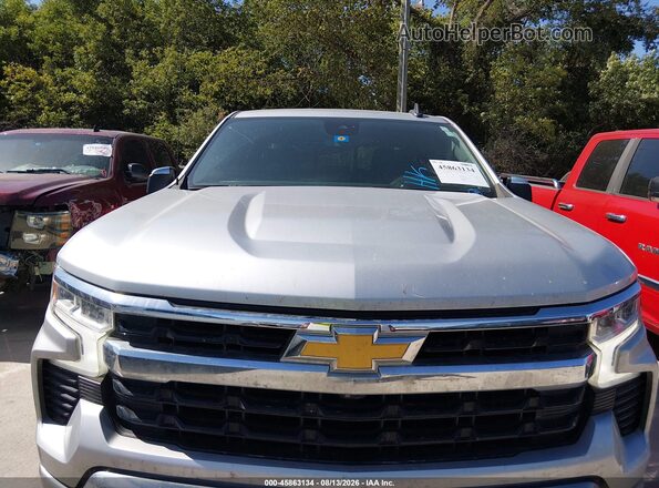 3GCUDDED2NG579326 2022 CHEVROLET SILVERADO Silver Դիմացի տեսք