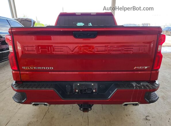 3GCUDEE85PG336119 2023 CHEVROLET SILVERADO Red Vista trasera