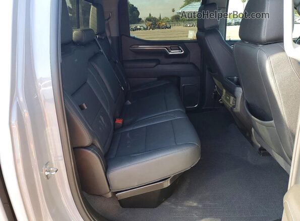 3GCUDFED1RG279892 2024 CHEVROLET SILVERADO Gray Vista de los asientos traseros