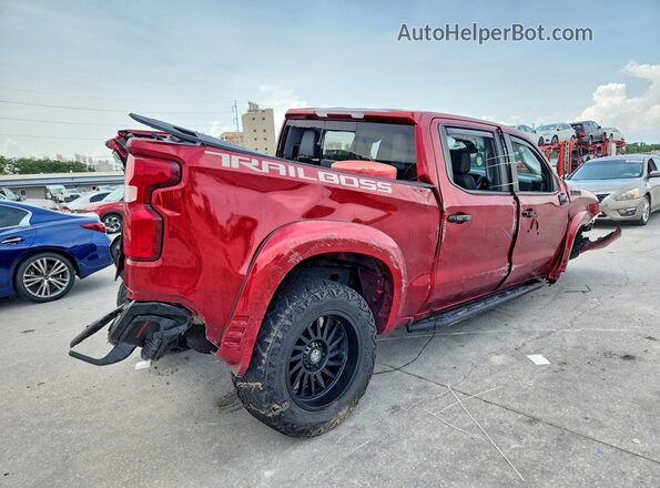 3GCUDFED4NG606585 2022 CHEVROLET SILVERADO Red Задня права чверть