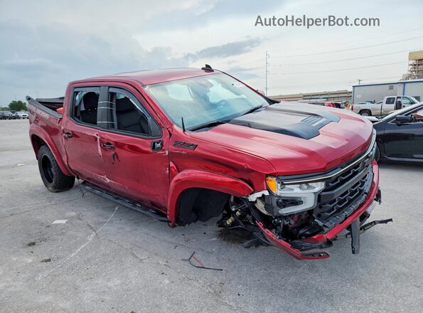 3GCUDFED4NG606585 2022 CHEVROLET SILVERADO Red Передня права чверть
