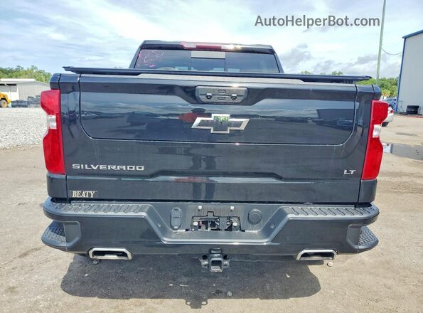 3GCUDFED4RG151548 2024 CHEVROLET SILVERADO Black Вид ззаду