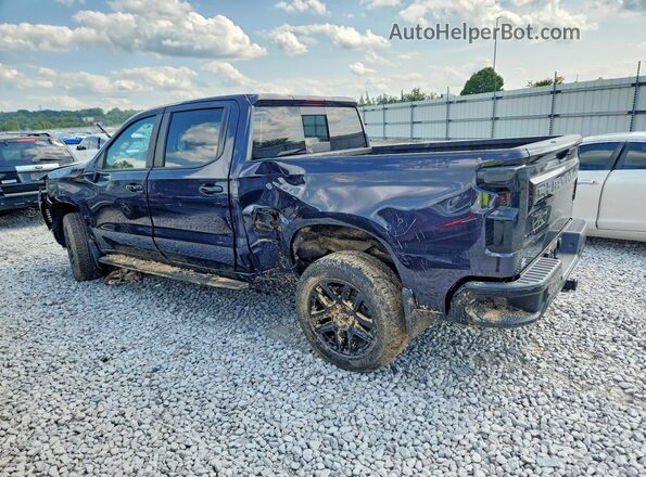 3GCUDFED5NG584936 2022 CHEVROLET SILVERADO Черный Задняя левая четверть