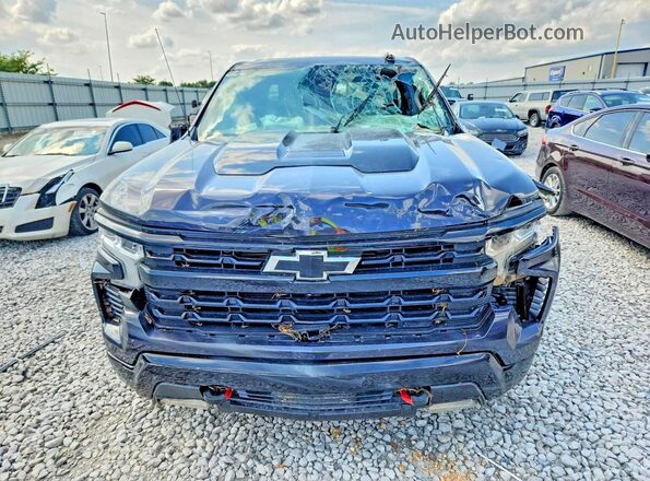 3GCUDFED5NG584936 2022 CHEVROLET SILVERADO Черный Вид спереди