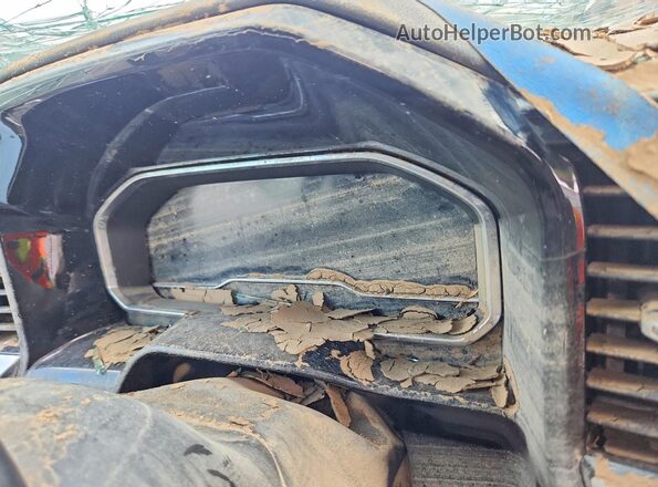 3GCUDFED5NG584936 2022 CHEVROLET SILVERADO Черный Вид щитка приборов