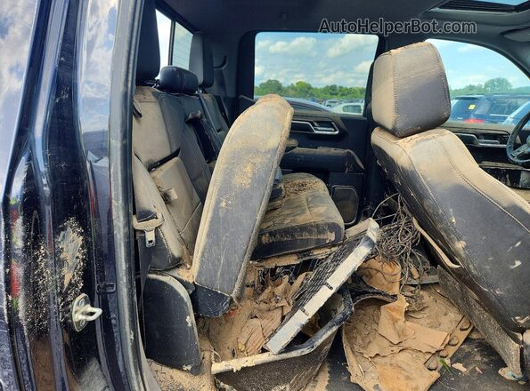 3GCUDFED5NG584936 2022 CHEVROLET SILVERADO Черный Вид задних сидений