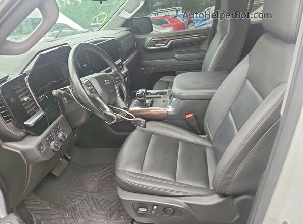 3GCUDFED5RG144351 2024 CHEVROLET SILVERADO White Vista interior delantera