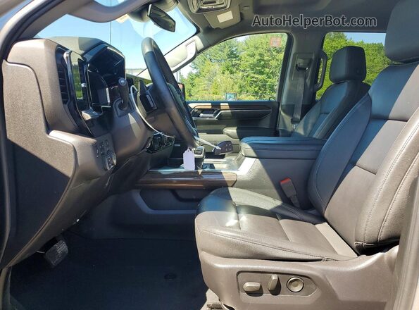3GCUDFED7RG368205 2024 CHEVROLET SILVERADO Gray Вид салону спереду