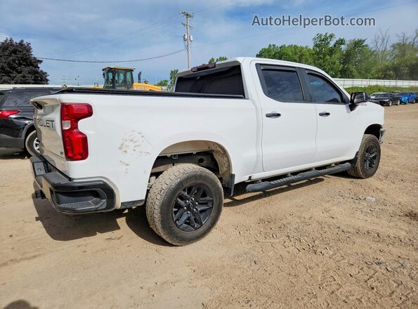 3GCUDFED8NG621722 2022 CHEVROLET SILVERADO White უკანა მარჯვენა