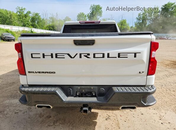 3GCUDFED8NG621722 2022 CHEVROLET SILVERADO White უკანა ხედი