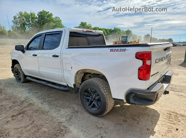 3GCUDFED8NG621722 2022 CHEVROLET SILVERADO White უკანა მარცხენა