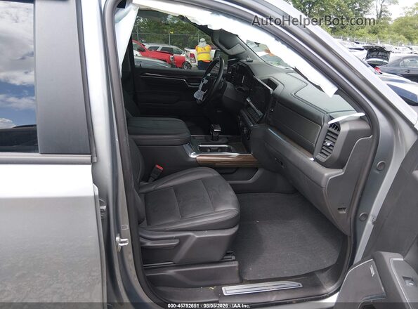 3GCUDFED8RG417928 2024 CHEVROLET SILVERADO Gray Front interior view
