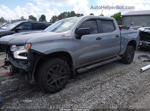 3GCUDFED8RG417928 2024 CHEVROLET SILVERADO Gray Front left