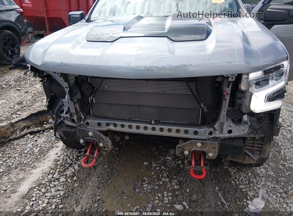 3GCUDFED8RG417928 2024 CHEVROLET SILVERADO Gray Front view