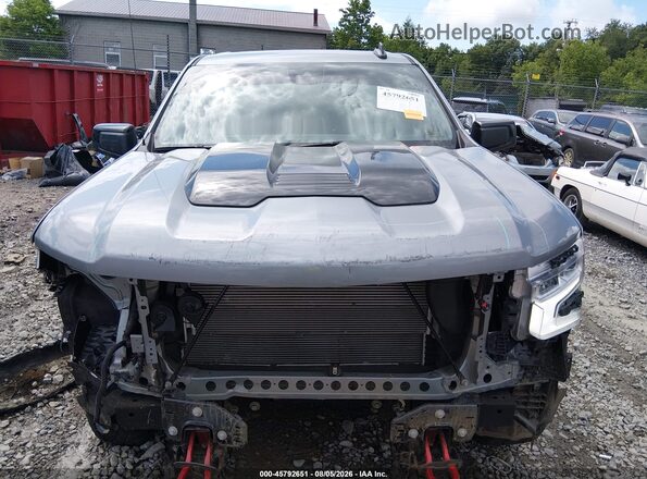 3GCUDFED8RG417928 2024 CHEVROLET SILVERADO Gray Rear interior view